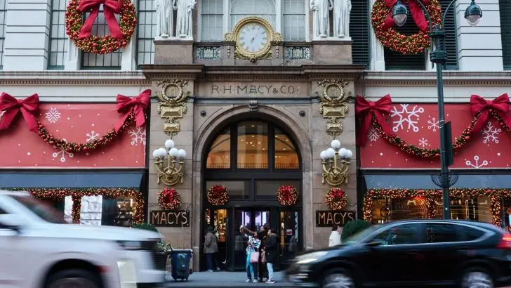 Macy's sales dropped